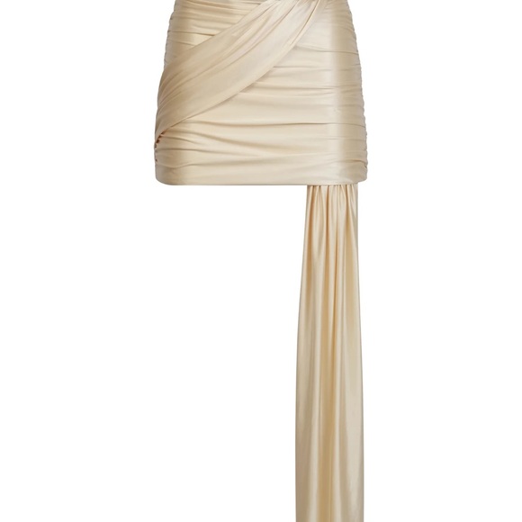 divino seas Cream Drape Skirt sz xs - Picture 2 of 2